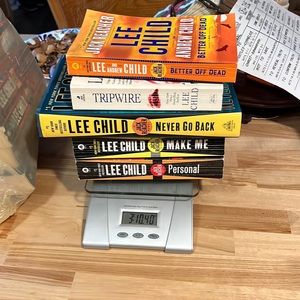 Lee Child Jack Reacher series. 5 books-1 hardback